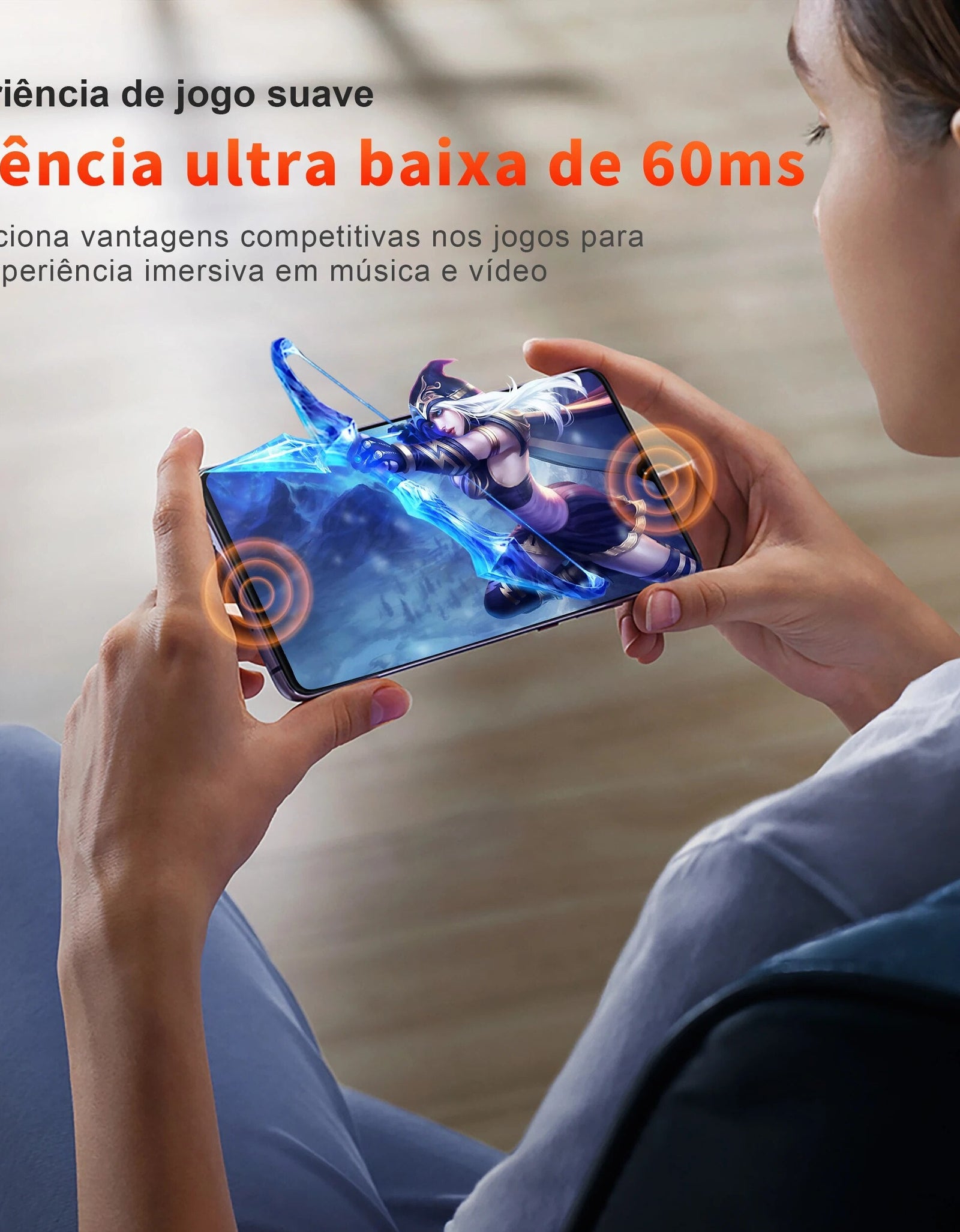 Wireless Earphones gaming Earbud