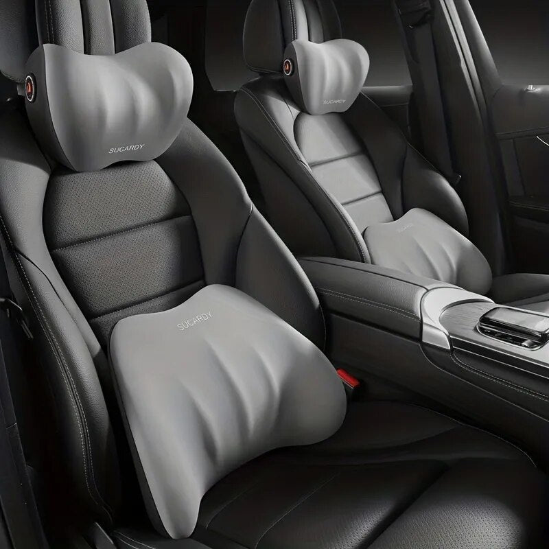 Car Seat Lumbar Headrest Tesla Interior