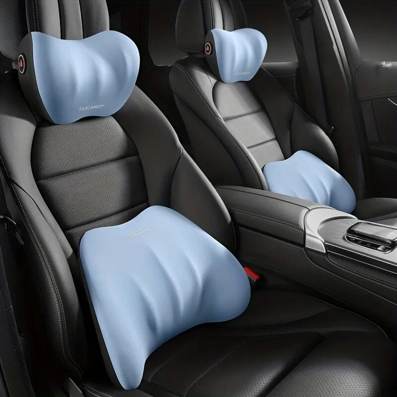 Car Seat Lumbar Headrest Tesla Interior